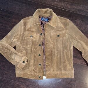 Polo by Ralph Lauren Tan Suede Jacket